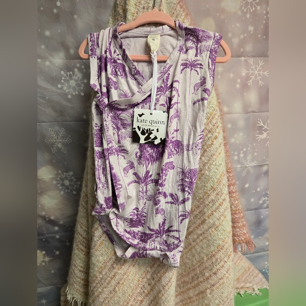 Kate Quinn 12-18 2020 jungle onesie